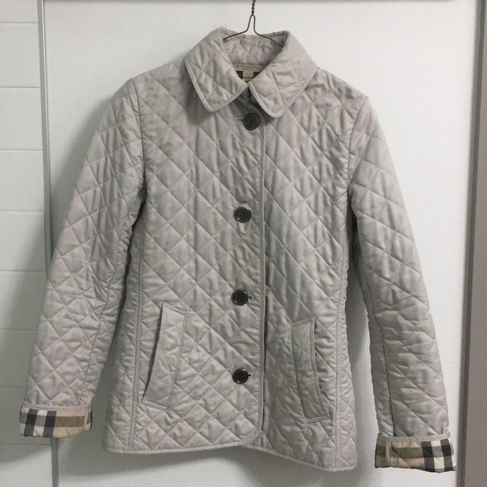 Burberry quilted jacket